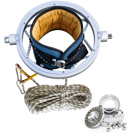 L Size Ball Rotation Structure Belt Style Gymnastics Twisting Belt for Tumbling Trampoline Diving Bungee Acrobatics