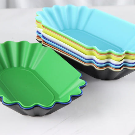 Coffee Beans Food Grade Tray PP Plastic Display Dish Plate Container for Home Kitchen