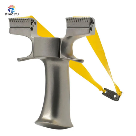 Stainless Steel Slingshot With Quick Compression Design Bow Hand and Rubber Band for Outdoor Shooting Hunting Sling Shot Sports