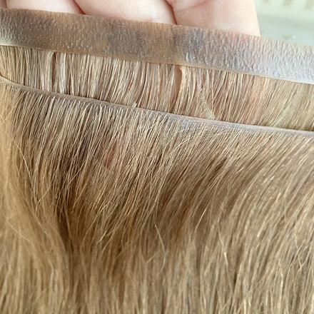 European Pu Skin Weft Russian Tape Hair Extension Inject Invisible Skin Weft Tape in Human Hair Extensions