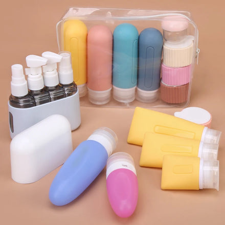 Custom Bpa Free Reusable Refillable Portable Dispense Emulsion Bottle Cosmetics Tube Capsule Food Grade Silicone Shampoo Travel