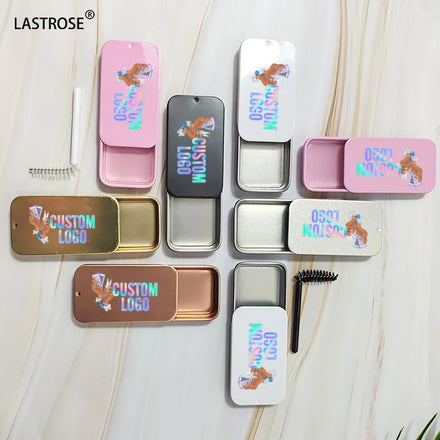Long-Lasting Eyebrow Styling Wax Wholesale Private Label Eyebrow Enhancers Styling Wax Waterproof Eyebrow Soap With Brush