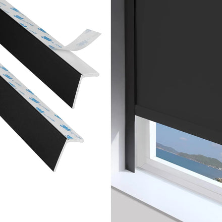 Window Light Blocker Blackout Pvc Strips for Blinds Gap Side Avoid Light