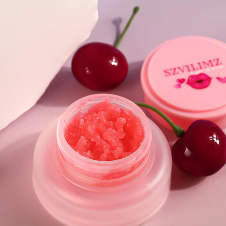 Private Label Skin Care Product Lipscrub and Lipscrub Container Brush