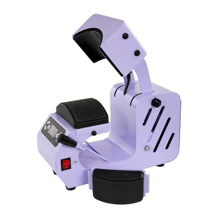 Heat Press Machine for Hats with 2pcs Interchangeable Platens 2 in 1 Automatic Electric Hat Heat Press Machine