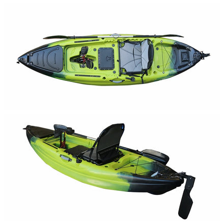 Vicking 1-Person 9.5ft Cheap Price Fishing Pedal Kayak Paddle Recreational Kayak LLDPE Material with Drive Pedal for Sale