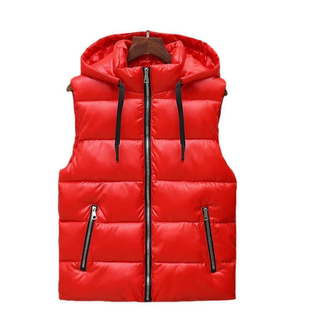 Autumn Winter Vest Men Casual Outwear Warm Sleeveless Jackets Para Hombre Male Fashion Waistcoat 5XL Vests Gilet