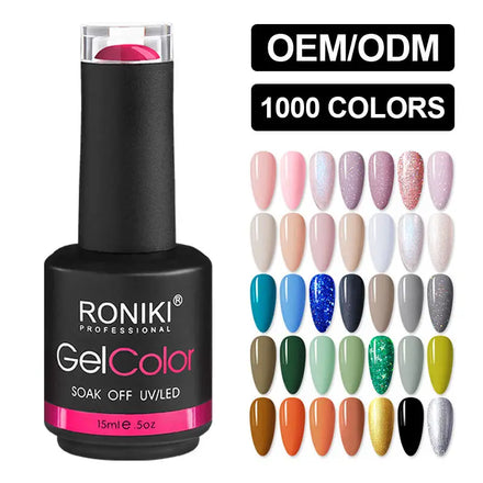 Nail Supplies Custom Unique Brand Colors Jelly Collection Nail Gel Polish Set Box Private Label Free Design Nail Gel Polish