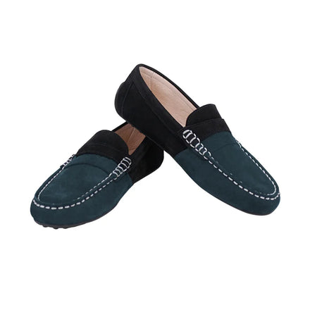 Genuine Leather Loafers Casual Shoes Classic Original Penny Loafers Slip on Flats Male Moccasins Peas Shoes