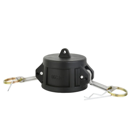 3/4~4 DC Plastic Adapter Fitting PP Camlock Type DC Quick Coupling IBC Tank Container Pipe Fittings Camlock Hose End Cap