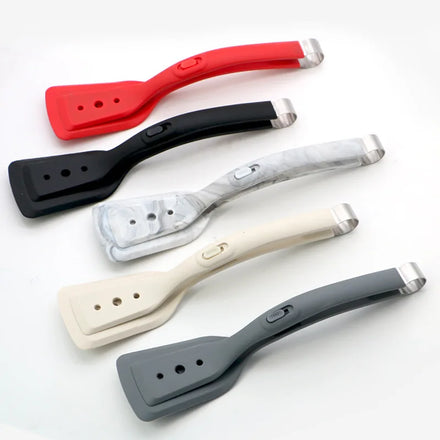 Silicone Stainless Steel Modern Flipping Spatula Tongs Clip Eco-Friendly Home Kitchen/Restaurant Use Beefsteak Bread Hamburger