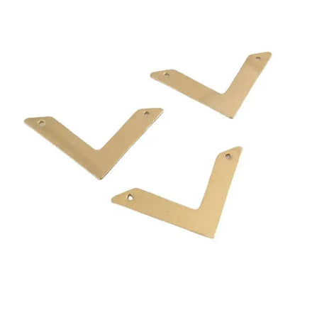 GP Hot Sale New Bracelet Necklace V Shape Blank Connector Gold Filled 14K for Permanent Jewelry Making