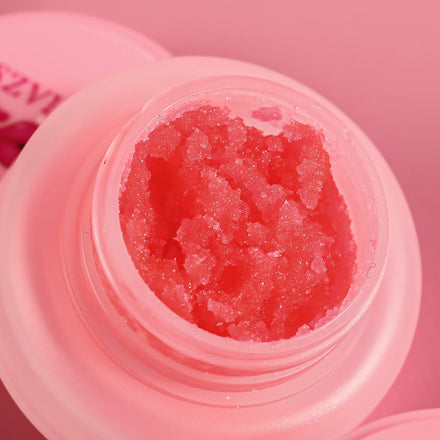 Pink Lipscrub Container Private Label High Pigment Lip Makeup