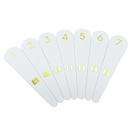 Hot Selling Biodegradable Perfume Tester Paper Strips With Emboss Logo