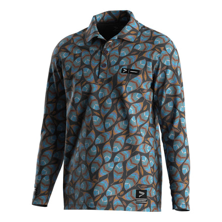 Fashion Sublimation Casual Tee Kids Polyester Work Clothes Men'S Golf Polo Shirts for Men Long Sleeve