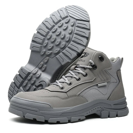 AMAWEI Men Safety Shoes Safety Sneakers Indestructible Steel Toe Shoes 831