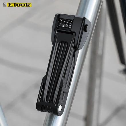 ETOOK Alloy Steel Lightweight Foldable Bicycle Lock Smart Location Electric Scooter Lock With Password