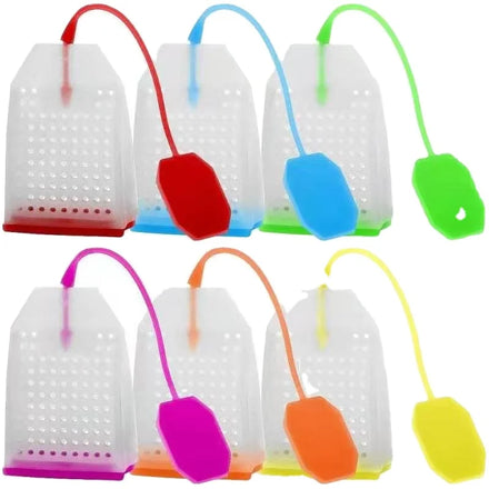 Silicone Tea Bag and Herbal Filter Apparatus Product for Tea Infuser Tea Making Rubber Product