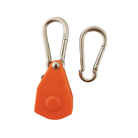 Rope Adjustable Buckles with Galvanized Iron Carabiners Rope Adjuster for Outdoor Camping