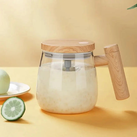 Self Stirring Mug with Lid Self Stirring Coffee Mug Automatic Portable Electric Magnetic Stirring Mug