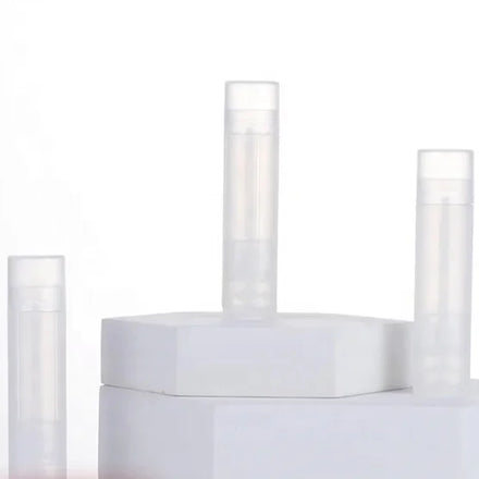 4.2g Round Empty clear Chapstick Tubes Chapstick Tubes Lip Balm Tube