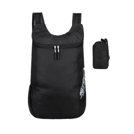 Custom Printed logo Folding Storage Lightweight Sports Bag Unisex Waterproof Casual Sports Backpacks Travel Backpack Bag