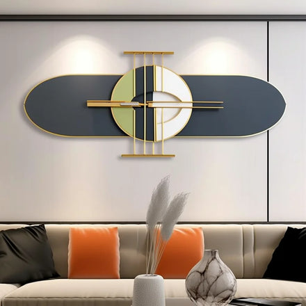 120x50 2025 Contemporary Design Handicraft 3D Design Wall Hanging Decoration Metal Art Iron Home Decor Wholesale Dropshipping