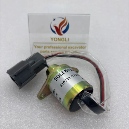 119233-77932 High Quality 1503ES-12S5SUC12S R60 DH60 Excavator Diesel Engine Solenoid Valve F728323-0448 VCD 12V 11923377932