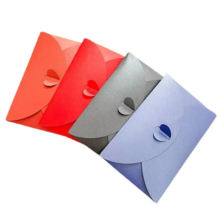 Wholesale love Button Pearl Paper Envelope Thickened Postcard Envelope Romantic Letter Invitation Letter Business Envelope