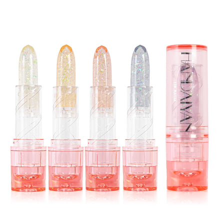 HANDAIYAN Mineral Liquid Natural Pure Temperature Change Color Moisturizer Lip Balm Transparent Easy Color Lipstick Lip Gloss SS