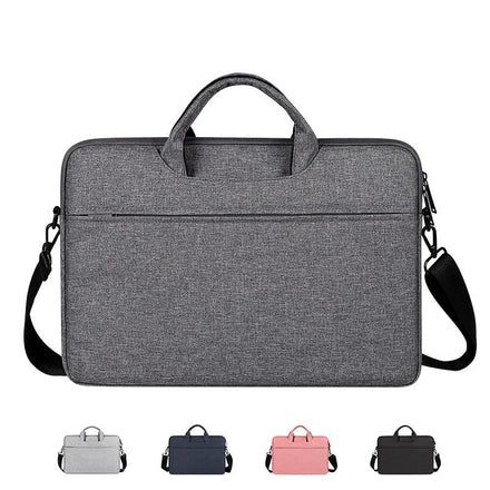 Wholesale OEM logo 15.6 Inch Computer case Bag Sleek Durable Waterproof Fabric Messenger Shoulder Bags for Laptop or Tablet