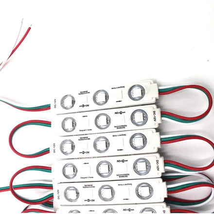 12V 3 LED Waterproof Digital RGB Smart Pixel LED Point Light Module SPI Addressable LED Module for LED Modules Category