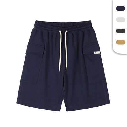 Men's Summer Wearing Regular Fit Board Shorts With Side Pockets Custom Logo Poly Cotton Short Pants