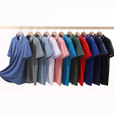 Custom Good Quality Oversize Man and Woman Mercerized Cotton 190Gsm Golf Polo T-Shirt Cheap T Shirt for Men
