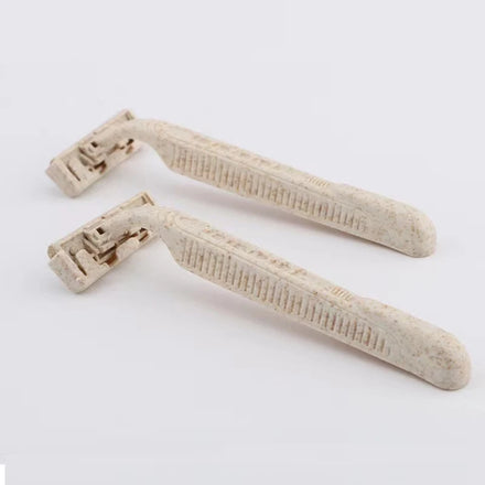 Eco-Friendly SMP PMU Tattoo Tool Biodegradable Biowheat Straw Face Razor Eyebrow Trimmer