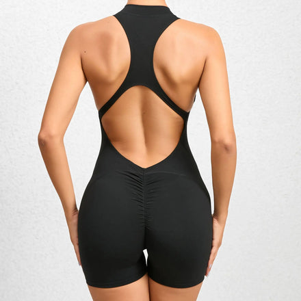 Joyyoung Custom One Piece Sportswear Gym Fitness Sets Bodysuits Gym Wear Workout Activewear Jumpsuits Yoga Set Woman