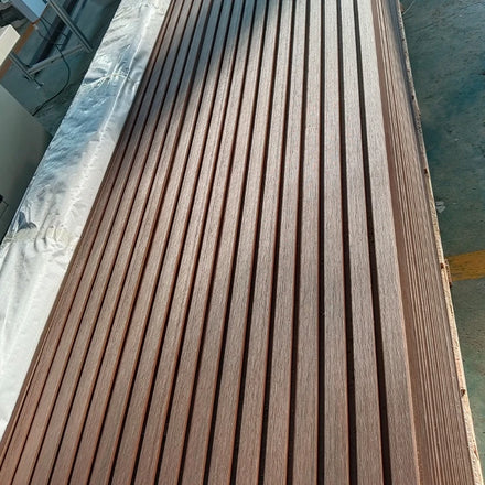 SONSILL Environmentally Friendly WPC Wall Cladding Panels Outdoor Waterproof Wall Wood Panel