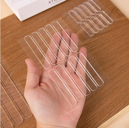 Traceless Anti Slip Flexible PU Door & Wall Bumper Guards Anti-collision Cabinet Door Strips