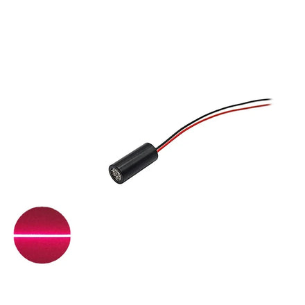 High Stability Compact Mini D8x23mm 650nm 5mw 3V Red Line Industrial Grade ACC Drive Type Laser Module