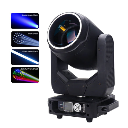 Lyre 250w LED Mini Sharpy Beam Spot 24Prism DMX Luces Dj Disco Night Club Stage Lights Moving Head Light
