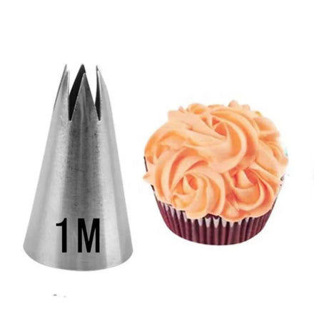 Youyu 1M 25MM 304 Stainless Steel Eco-Friendly Seamless Cake Decorating Icing Piping Tips Nozzles Multi-colors