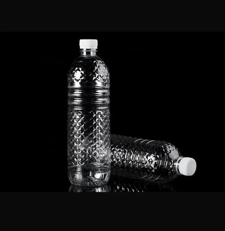 Hot Selling 1L Disposable Clear Food Grade PET Plastic Juice 1000ml Beverage Bottle With Tamper Proof Cap