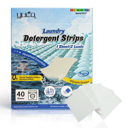 OEM Enzymatic Laundry Detergent Strip Cleaner Custom Mountain Morning Scent Laundry Detergent Sheets Fabric Softener