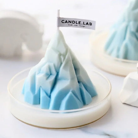Upgraded Iceberg Aromatherapy Candle Silicone Mold DIY Snow Mountain Car Expanded Fragrance Stone Soap Gypsum Grinding Tool