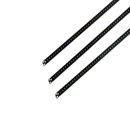 Brightness Led Cob Strip Light Black Aluminum PCB Board 12v COB Hard Light Bar for Car