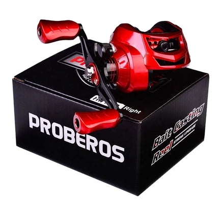 Topline Bait Casting Reel 10Kg Max Drag Fishing Reel High Speed 7.2:1 Baitcasting Wheel Saltwater Freshwater