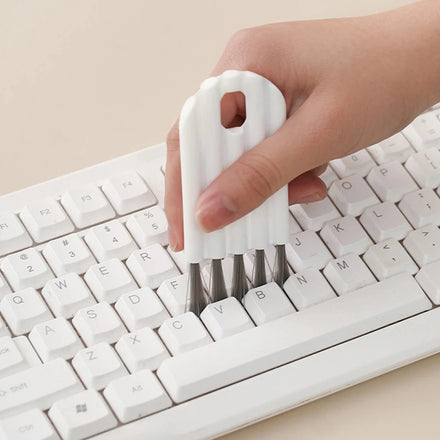 Mini Crevice Cleaning Brush Small Curved Computer Keyboard Cleaner Brush Flexible Window Water Bottle Cup Gap Brush