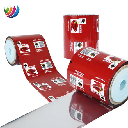 Custom Printed Aluminum Foil Bag Sachet Pouch Roll Film Plastic Spice Packaging