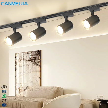 Modern Indoor Commercia Lighting Adjustable TrackLightCob Led Track LightTracklight/Led Spot Light/Spotlights