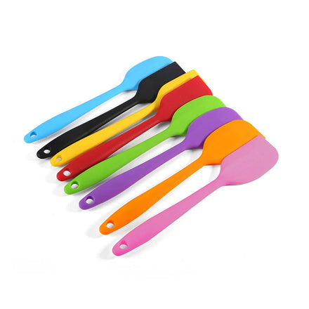 Food Grade Silicone Scraper Spatula With Metal Core Design Heat Resistant Kitchen Non Stick Cake Tools Set for Baking